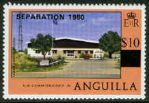 Anguilla $10 on 6c C&W Office.JPG (44031 bytes)