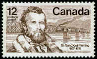 Sir Sandford Fleming Canada 12c.JPG (33472 bytes)